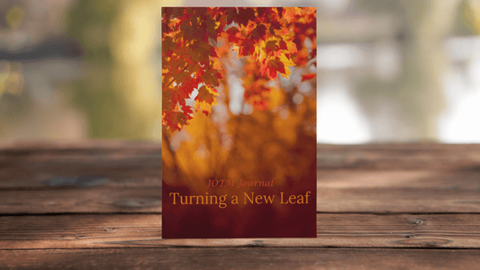 Image of Turning a New Leaf JOTM Journal from Mindful Organizers selling for $22.00