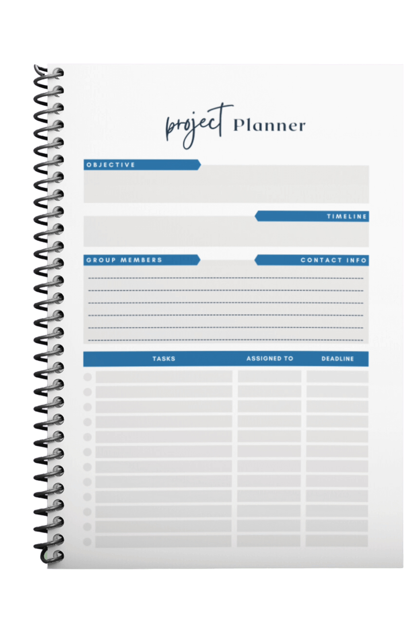 Image of Collective Success | The Group Project Planner from Mindful Organizer selling for $22.00