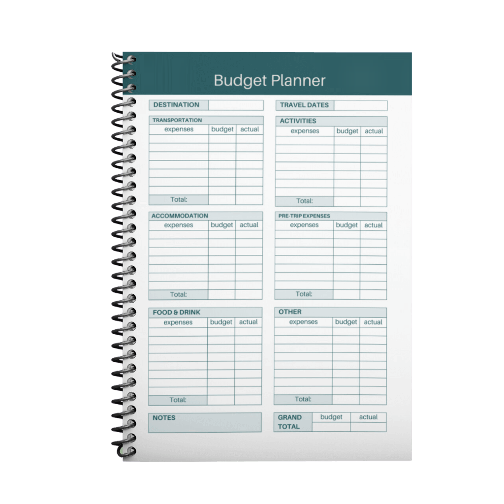 Image of Dream Destination Travel Planner from Mindful Organizer selling for $22.00