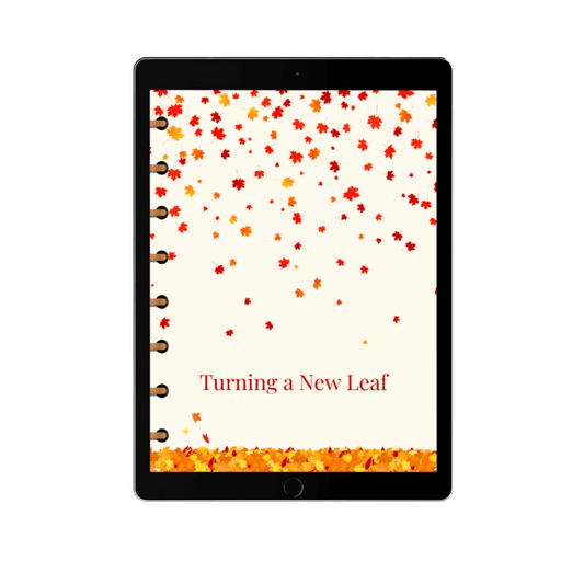 Image of Digital JOT'M | Turning a New Leaf from Mindful Organizers selling for $6.99