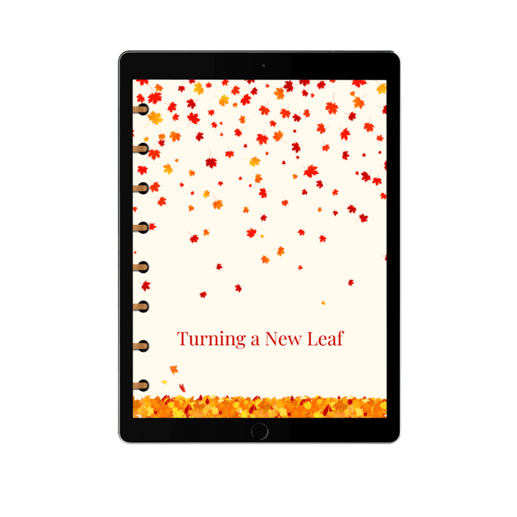 Image of Digital JOT'M | Turning a New Leaf from Mindful Organizers selling for $6.99