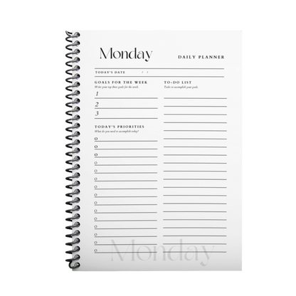 Image of Peaceful Beauty Daily Planner from Mindful Organizer selling for $28.00.