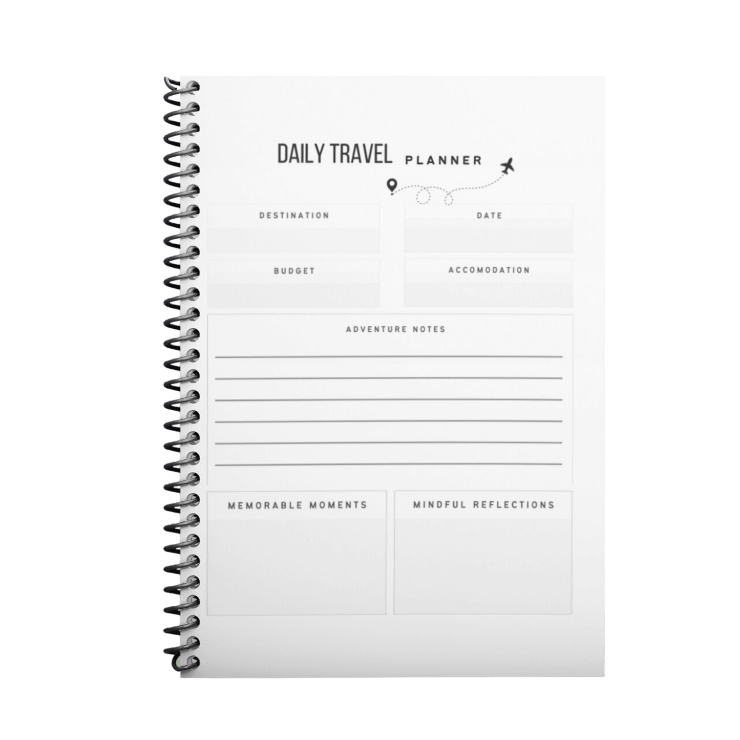 Image of Adventure Travel Planner from Mindful Organizer selling for $19.00