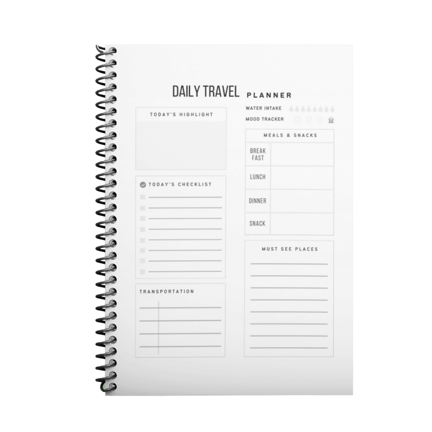 Image of Adventure Travel Planner from Mindful Organizer selling for $19.00