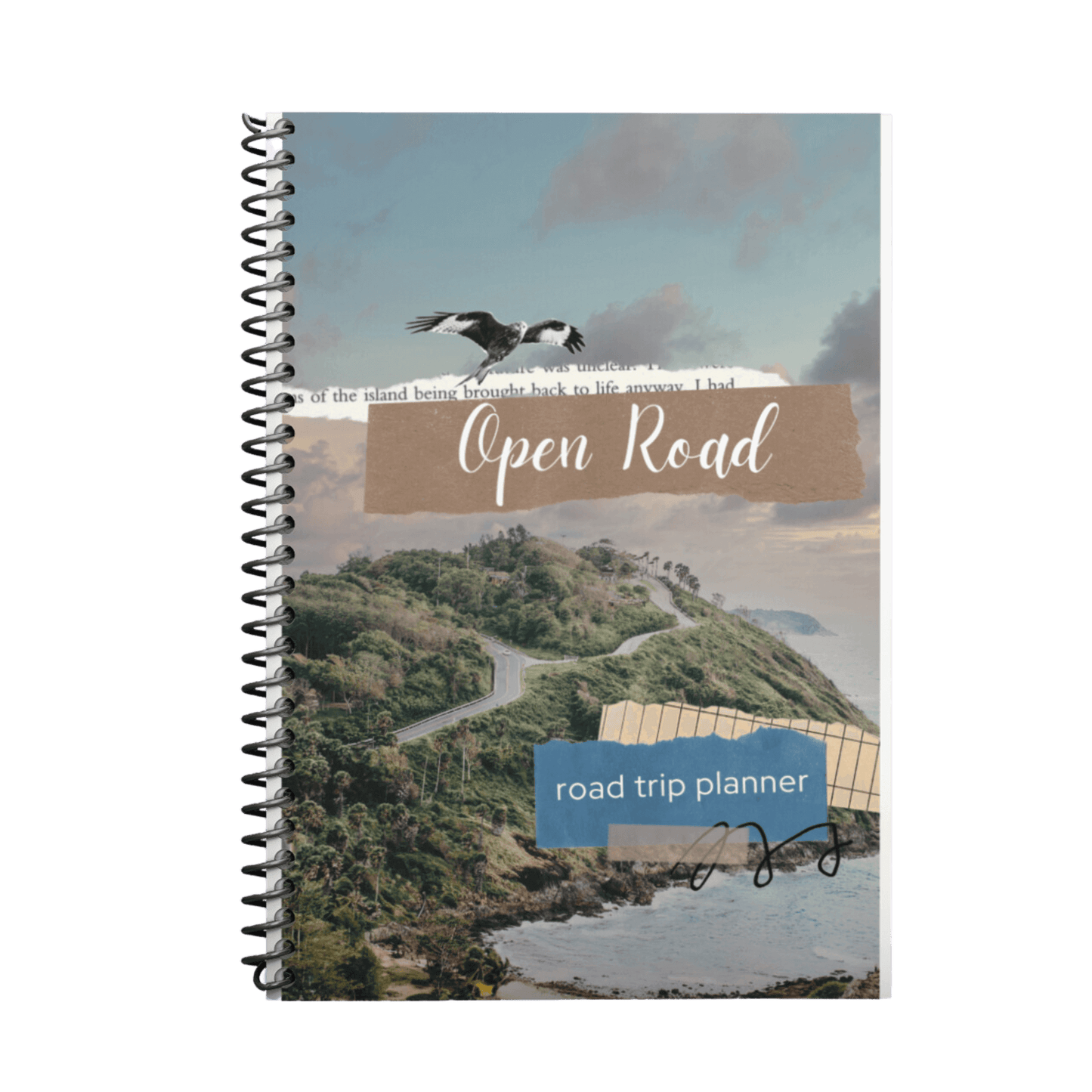 Image of Open Road Travel Planner from Mindful Organizer selling for $19.00.