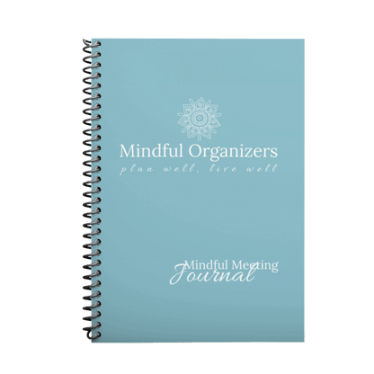 Image of Mindful Meeting Journals from Mindful Organizer selling for $22.00