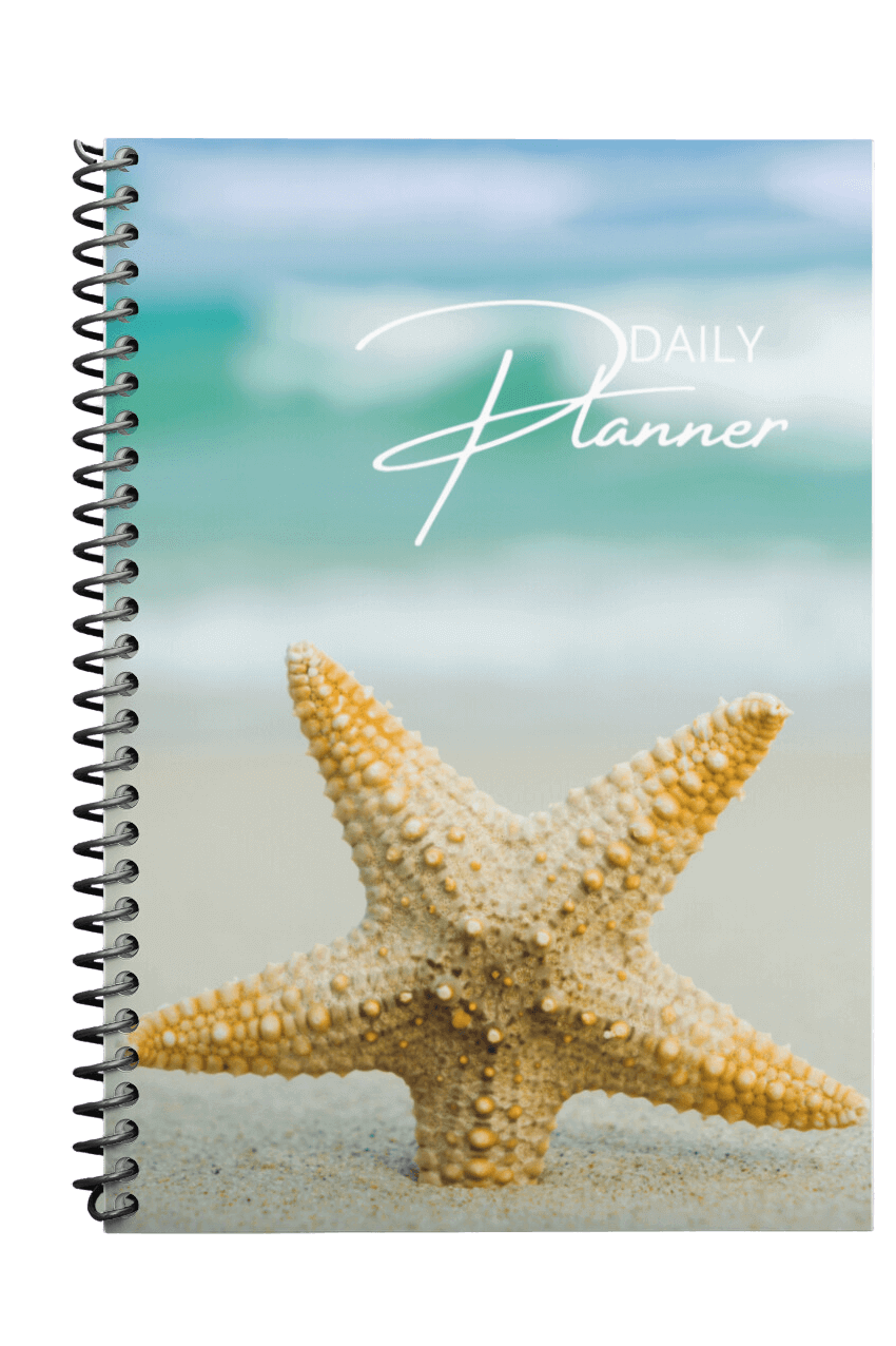 Image of Beach Days Daily Planner from Mindful Organizer selling for $43.00