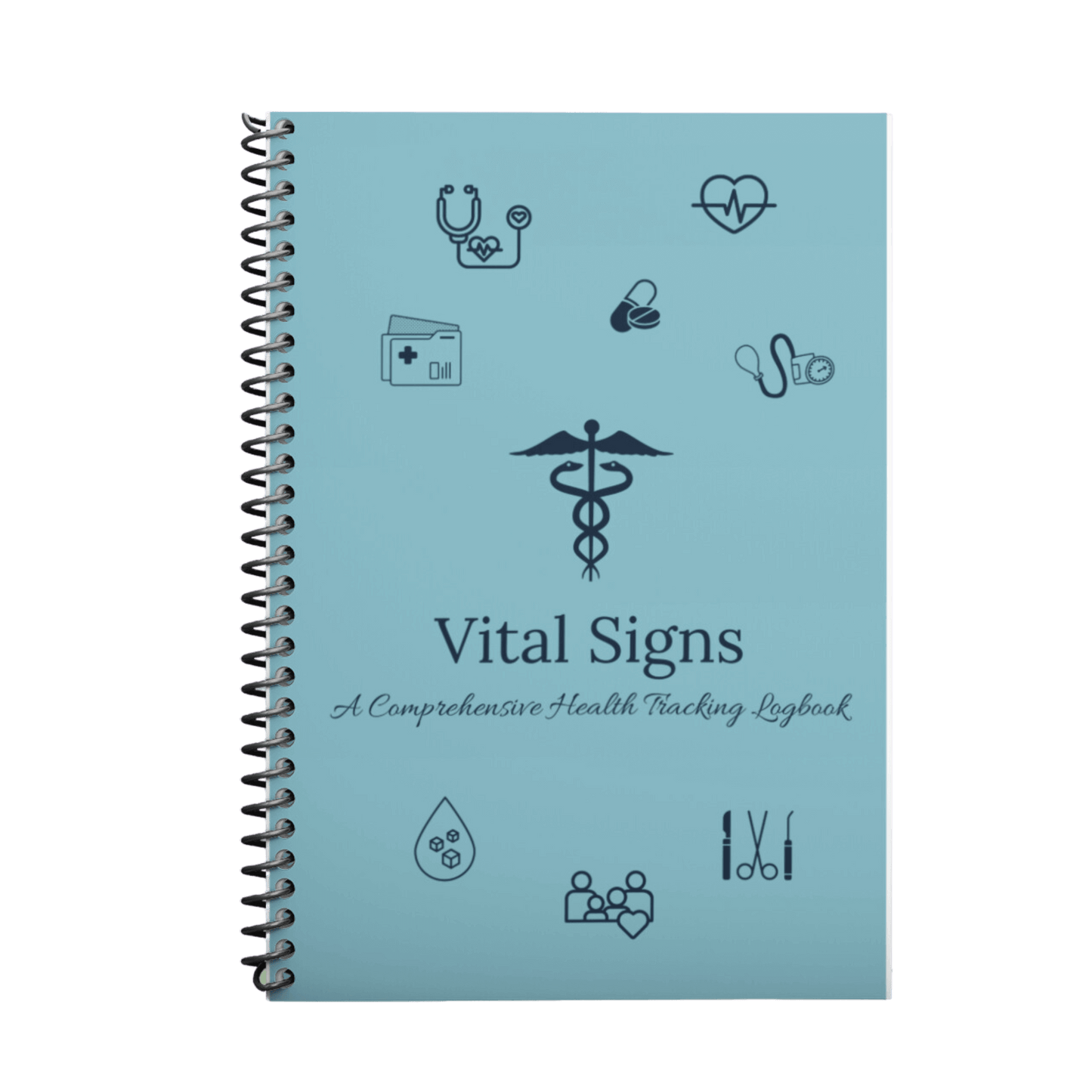 Image of Vital Signs: A Comprehensive Health Tracking Logbook from Mindful Organizer selling for $19.00