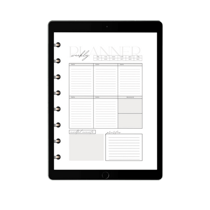 Image of Digital Mindful Student Weekly Planner from Mindful Organizers selling for $6.99