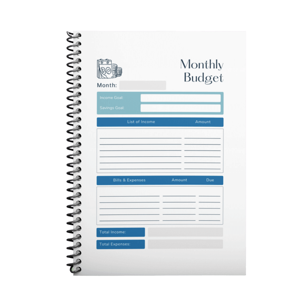 Image of Mindful Money Matters: A Monthly Budget Planner for Financial Wellness from Mindful Organizer selling for $22.00