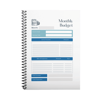 Image of Mindful Money Matters: A Monthly Budget Planner for Financial Wellness from Mindful Organizer selling for $22.00