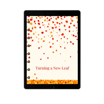 Image of Digital JOT'M | Turning a New Leaf from Mindful Organizers selling for $6.99